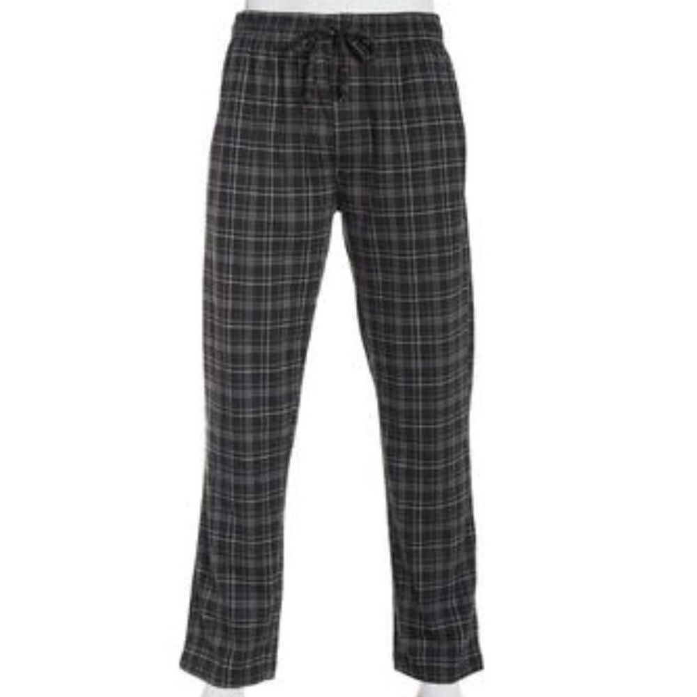 NWT Men’s XXl Black Plaid Super Soft Presswick Moore Sleep Pants